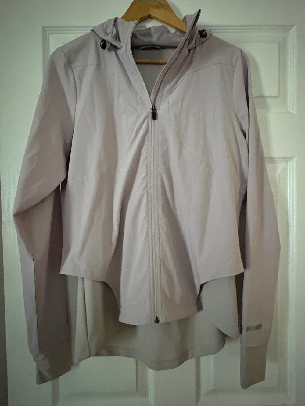 Sweaty Betty Light Mauve Hooded Utility Jacket